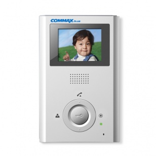 COMMAX CDV-35H (Серый) Монитор цветного видеодомофона, 3.5", PAL/NTSC, подключение 2-х панелей и трубки DP-4VHP, громкая связь