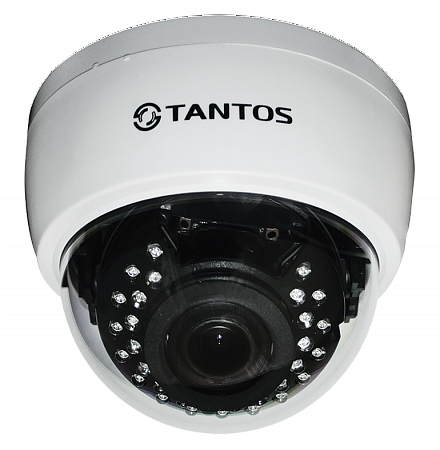 Tantos TSc-Di1080pUVCv 2Mp купольная мультиформатная видеокамера 4в1