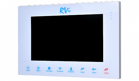 RVi - VD10 - 11 (белый) Монитор видеодомофона цветной с функцией свободные руки